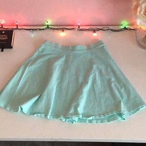 Light blue skirt